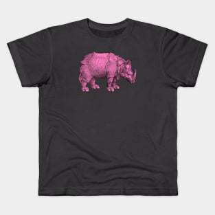 Pink Rhino Kids T-Shirt